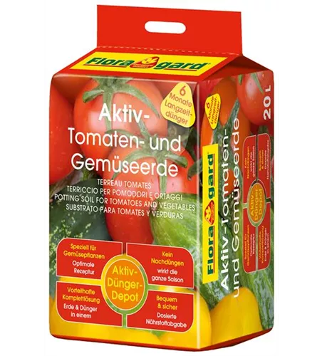 Floragard Aktiv Tomaten- und Gemüseerde Floragard Aktiv Tomaten- und Gemüseerde