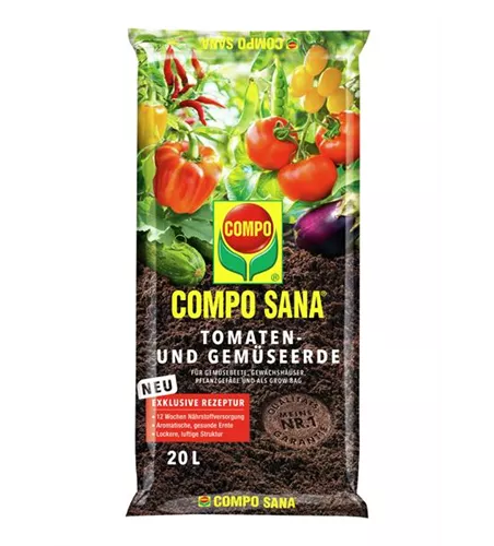 Compo Sana Tomaten- und Gemüseerde 