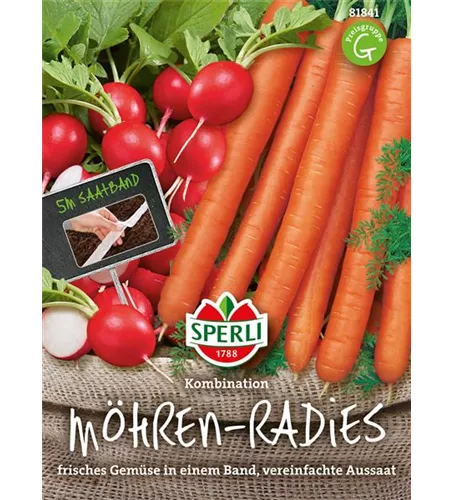 Möhre-Radies-Kombination