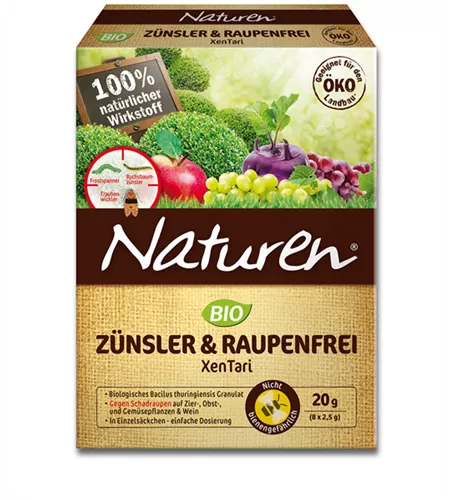 Naturen Bio Zünsler & Raupenfrei Xentari