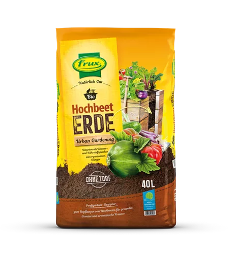 frux Bio Hochbeeterde – Urban Gardening