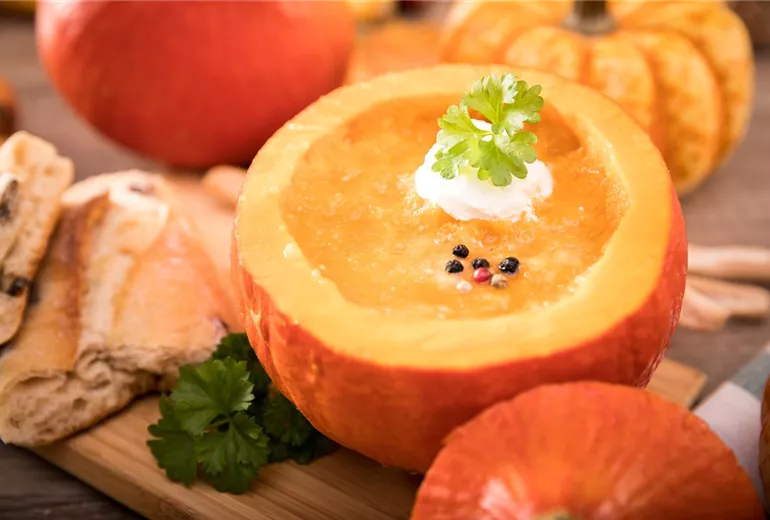 Kürbissuppe