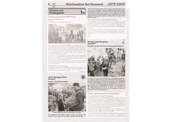 Presse Bad Ditzenbach